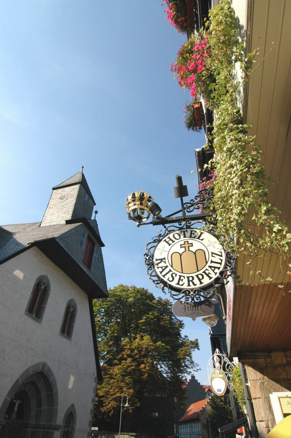 Hotel Garni Kaiserpfalz Goslar Eksteriør billede